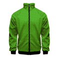 thumbnail image 3 of Chaqueta con estampado 3D de lunares de colores para hombre, abrigo de manga larga con estampado de moda pop, chaquetas de calle de gran tamaño para primavera y otoño, chaquetas con cremallera, 3 of 5