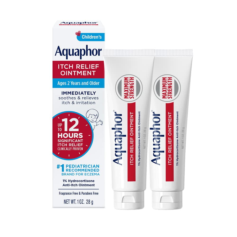 Aquaphor Children's Itch Relief Ointment, 1 Hydrocortisone AntiItch