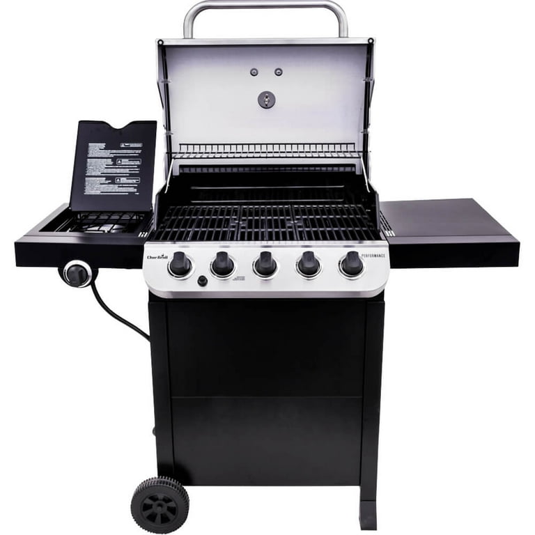 Char Broil Performance Series 5 Burner Propane Gas Grill Walmart
