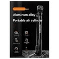 thumbnail image 3 of Bicycle Pump 120PSI Portable Air Pump Presta Schrader Ultralight Hand Pump with Pressure Gauge Roa, 3 of 5