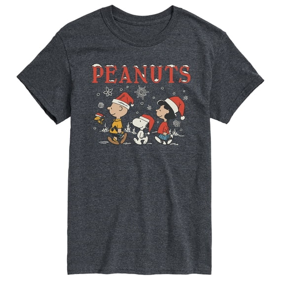 Peanuts - Snowflakes - Men's Short Sleeve Graphic T-Shirt