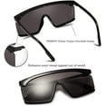 thumbnail image 2 of FEISEDY One Piece Sunglasses Oversized Shades Goggles Men Women B2515, 2 of 14