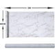thumbnail image 2 of Marble Furniture Sticker 60cm X 500cm Off-white Self-adhesive Wallpaper Waterproof Self-adhesive Film, 2 of 5