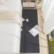thumbnail image 3 of Alfombra Runner B BENRON Soft para dormitorio, 60 x 180 cm, color gris oscuro, 3 of 8