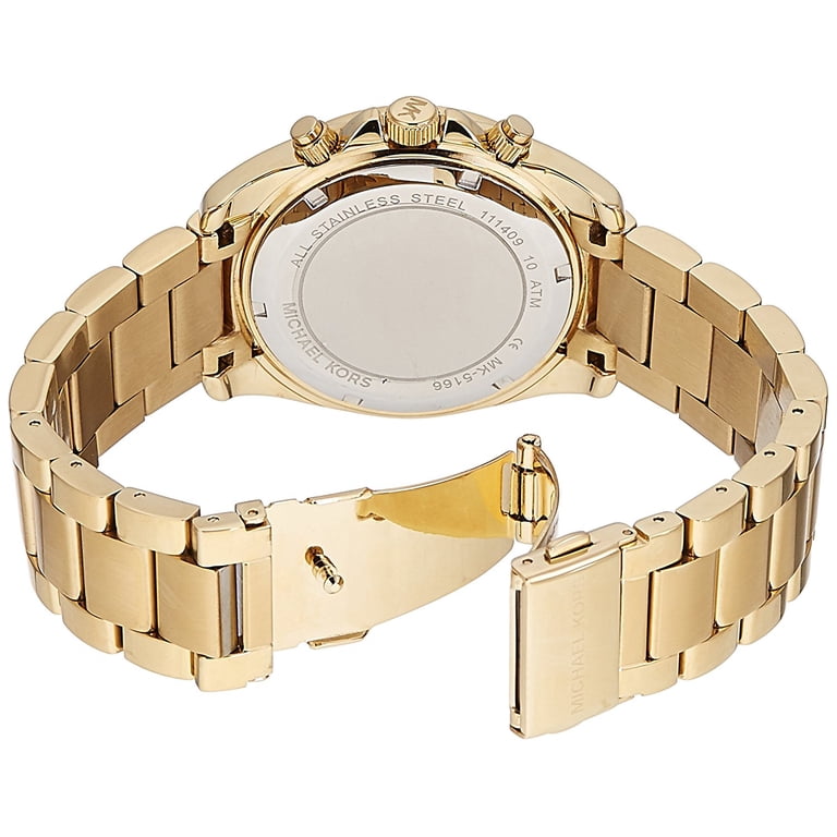 MK5166 Blair Gold-Tone Chronograph Watch - Walmart.com display picture 3