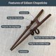 thumbnail image 3 of Reusable Training Chopsticks for Adults, Beginner-Friendly Design, Right-Handed Use, 3 of 5