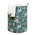 thumbnail image 2 of YAOMOBB Laundry Organizer Large Capacity Folding Laundry Basket Cartoon Pattern Sturdy Handle Cute Print, 2 of 6