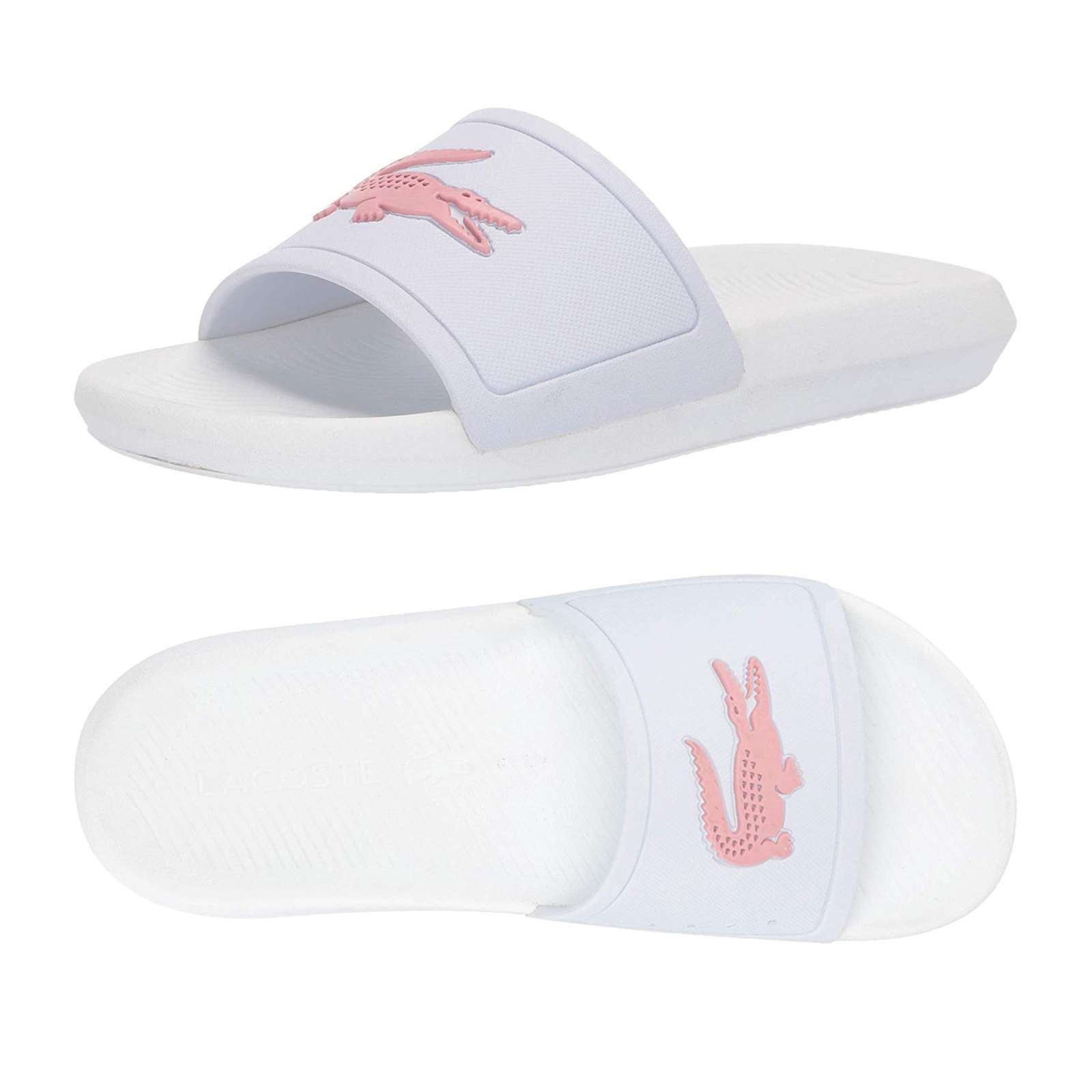 Lacoste Women Croco Slide Sandals - Walmart.com