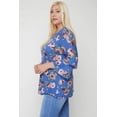 thumbnail image 4 of Floral Print Top 2XL, 4 of 5