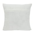 thumbnail image 4 of Holiday Nivalis Collection Snowflake Design Christmas Decorative Throw Pillow Case - 3 Colors (Silver, 18"x18" Pillow Case), 4 of 6
