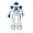 Blue, variant on Blue Gesture Sensor Dance Robot Blue Programmable Remote Control Singing Educational Humanoid Toy