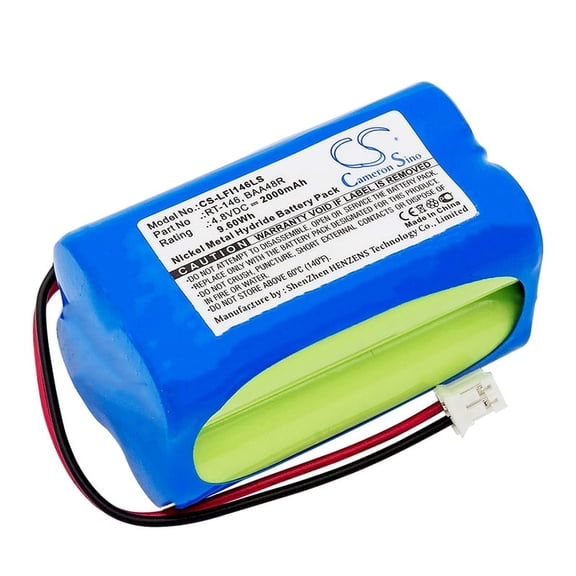 2000mAh LFI RT-146 BL93NC487 BAA48R Battery for Lights Emergency Light Daybrite Emergi-Lite BAA48R Light Alarms BL93NC487