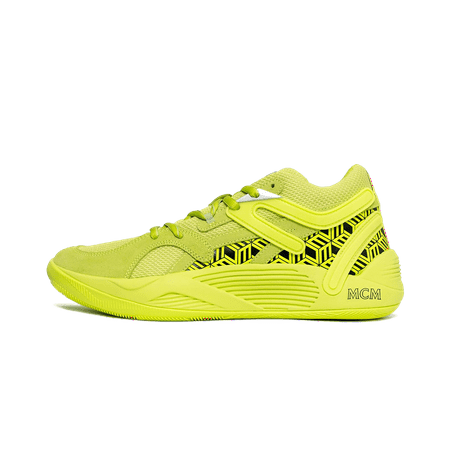 PUMA MENS TRC BLAZE COURT "MCM ACID LIME" 377623 01 377623 01 from Stadium Goods