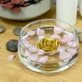 thumbnail image 2 of Zest Candle 12-Piece Folding Candles, 3-Inch, Metallic Gold Rose, 2 of 5