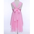 thumbnail image 3 of Miaeowve Kids Girls Lyrical Ballet Dance Dress Chiffon Sequins Sleeveless Straps Camisole Flowy Dresses Dancewear Pink 12, 3 of 7