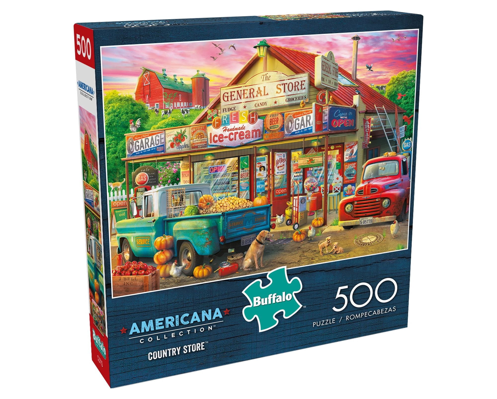 Buffalo Games Americana - Country Store 500 Pieces Jigsaw Puzzle