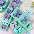 thumbnail image 4 of SIEYIO Mini Love Heart Bow Silicone Mold Handmade Candle Soap Making Mould for DIY Baking Fondant Chocolate Wedding Cake Decorating Tools, 4 of 20
