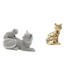 thumbnail image 1 of Figura de escritorio,Estatua de gato,linda estantería,escritorio,decoración del hogar,Figura decorativa creativa para la oficina y el hogar.,Figura de escritorio,Estante de estatua de gato, 1 of 8