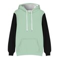 thumbnail image 3 of Aofany Fashion Men Hooded Sweatshirts Comfortable Hoodie Drawstring Patchwork Pocket Tops, 3 of 4