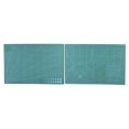 thumbnail image 3 of PVC Cutting Mat with Grid Lines, Self Healing Paper Leather Fabric Cutting Board, Convenient and  Cutting Work, Anti Skid Design, Protects Working, 3 of 8