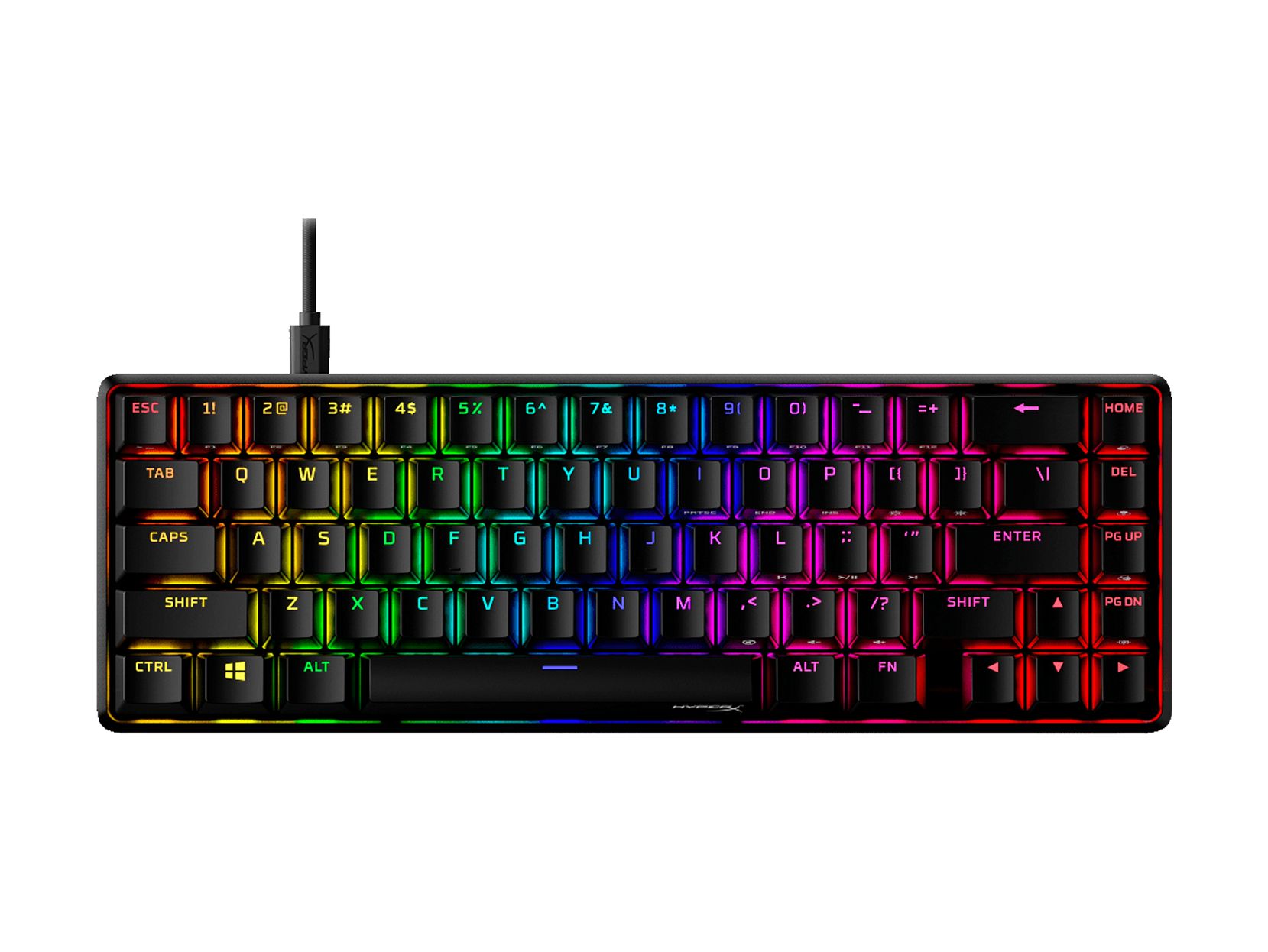 HyperX Alloy Origins 65 - Mechanical Gaming Keyboard - HX Aqua - US Layout