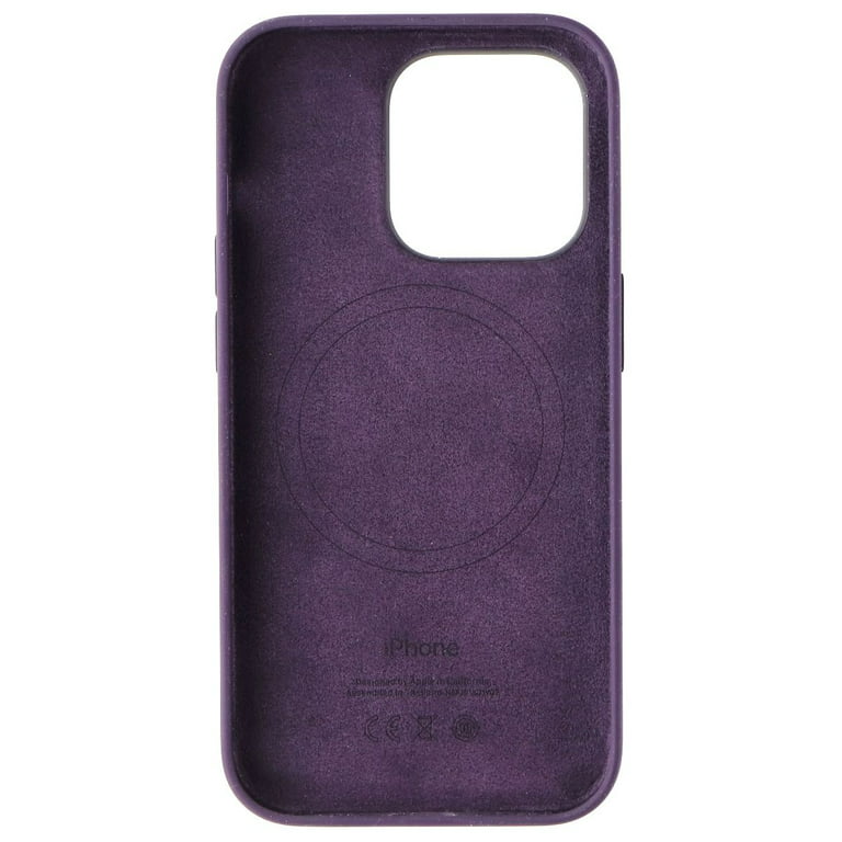 iPhone 14 Pro Max Silicone Case with MagSafe - Elderberry - Apple
