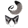 thumbnail image 1 of Ensemble Oreilles et Queue Anime Cosplay Serre-Tête Bandeau Accessoires Cheveux, 1 of 10