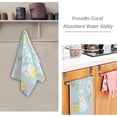 thumbnail image 2 of Coolnut Cute Easter Bunnies Chicks Hand Towels 2 PCS, Clouds Sun Flowers Kitchen Towel Ultra Soft and Highly Absorbent,Decorative Fingertip Face Towel for Bathroom Hotel, 28.3"x14.4", 2 of 5
