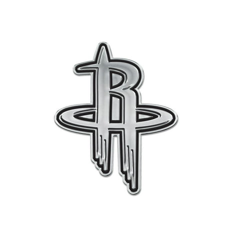 WinCraft Houston Rockets Chrome Auto Emblem WinCraft Houston Rockets Chrome Auto Emblem