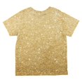 thumbnail image 2 of Faux Gold Glitter All Over Toddler T Shirt, 2 of 2
