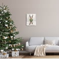 thumbnail image 2 of Stupell Industries Winter Skis Holiday Wreath Graphic Art Gallery Wrapped Canvas Print Wall Art, Design by Jennifer Pugh, 2 of 7