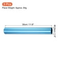 thumbnail image 2 of Uxcell Relay Track Baton Aluminum Alloy Tube Race Athletics Stick, Blue 3 Pack, 2 of 5
