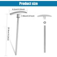 thumbnail image 2 of RV Waste Valve Extension Tube, RV Dump Valve Handle RV Sewer Valve RV Sewer Valve Handle Replacement Flexible RV Tank Valve Extension for Sewer Hose Kits Water Tank Gate Valves Sewer Dump Valves, 2 of 7