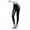 Black, variant on Womens Leggings Ladies Leather Wet Look Shiny Disco High Waist Trouser Pants