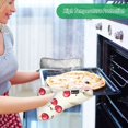thumbnail image 2 of Yayeee Pot Holders Kitchen Heat Resistant with Pocket 7"x9.8" Cotton Oven Cooking Hot Pads, Red Cherry, 2 of 7
