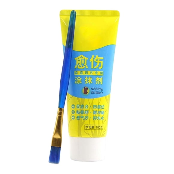 Tree Wound Sealer Tree Protector Con Un Cepillo 100G Para Bonsai Gardener Sunnimix Sellador de heridas de árboles