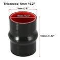 thumbnail image 3 of Unique Bargains 51mm 2.01' ID Straight Reducer Hose Silicone Hose Coupler Intercooler Tube for Car Intercooler Intake Piping, 3 of 6