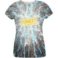 thumbnail image 1 of Earth Day May the Forest be with You All Over Womens T Shirt Multi MD, 1 of 2