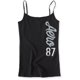 thumbnail image 1 of Aeropostale - Camiseta sin mangas para mujer, vertical, metálica, color negro, grande Aeropostale Cami, 1 of 2
