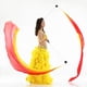 thumbnail image 5 of Bolas Poi de Velo de Seda para Danza Del Vientre, de Seda para Rojo naranja amarillo Colcomx velo de danza del vientre poi ball, 5 of 8