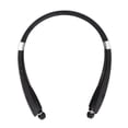 thumbnail image 3 of Retractable Earbuds Headset, Noise Cancelling Foldable Neckband  Headphone With Mic For Running For Driving White, 3 of 8