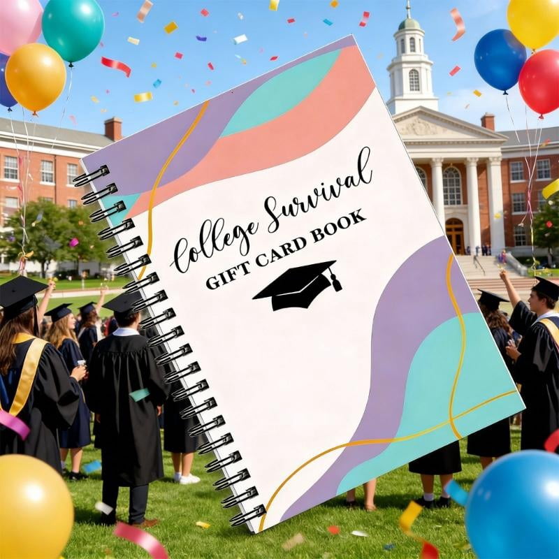 ANXPTIME Portable 13x18cm Graduation Greeting Card Album For Celebration Moment