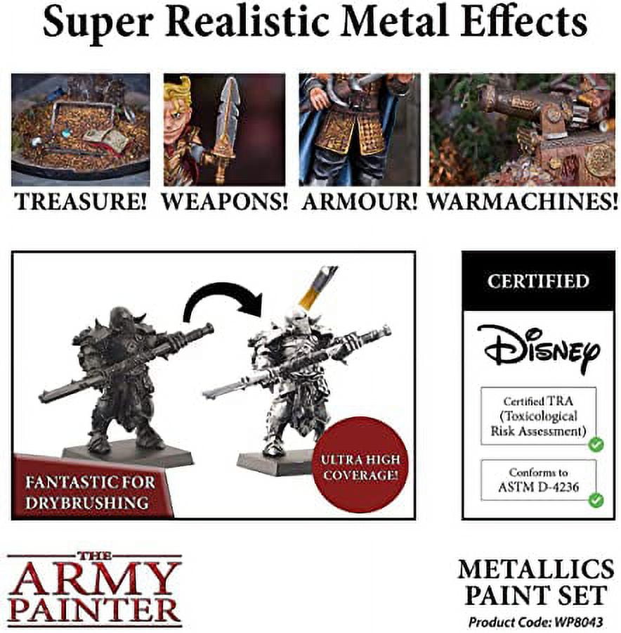 Army Painter Warpaints: Metallics Paint Set