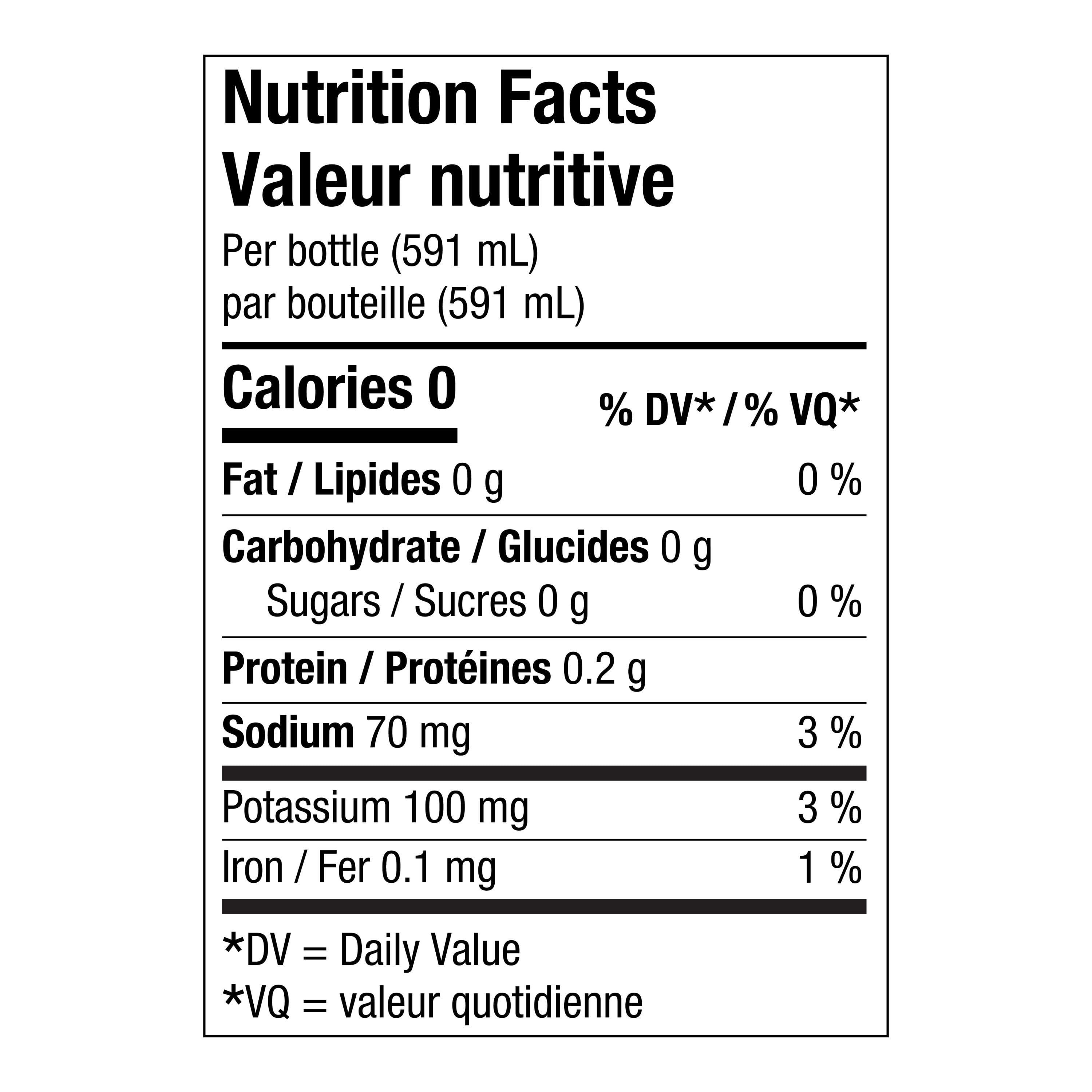 Mtn Dew Zero Sugar Boisson Gazeuse 591 mL, Bouteille 591 mL