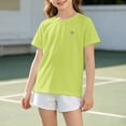 thumbnail image 4 of SHenli Boys UPF 50+ Rash Guard Swim Shirts Short Long Sleeve Quick Dry UV Protection Sun Shirt Green 6-7 Years, 4 of 6