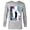 Athletic Heather, variant on Hawkeye Clint Barton Halftone Character Poster - Long Sleeve T-Shirt for Men – Customized-Black