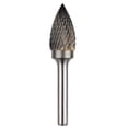 thumbnail image 3 of Unique BargainsDouble Cut Tungsten Carbide Rotary File 9/16" Head 6mm Shank Pointed Tree Shape, 3 of 3