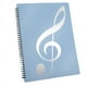thumbnail image 1 of Carpeta de Partituras, Capacidad de 60 PáGinas, Carpeta/Soporte para Partituras, Se Adapta Al TamañO de Carta A4, Escribible y Desmontable (Azul), 1 of 5