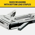 thumbnail image 4 of STANLEY Stapler Gun, Heavy Duty, Steel, 1/4-Inch to 9/16-Inch TR110, 4 of 7