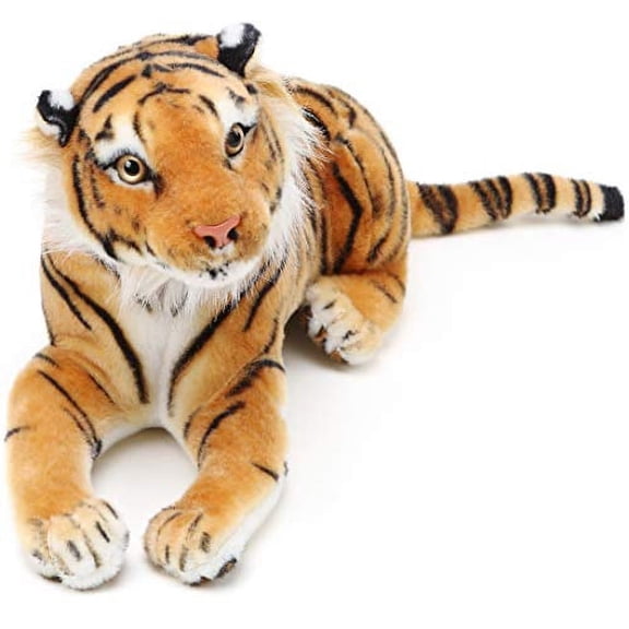 Arrow the Tiger | 17 Inch (Excluding the Tail!) Stuffed Animal Plush Cat | By TigerHart Toys